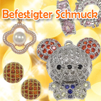 Befestigter Schmuck