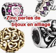 Perles en alliage de zinc