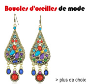 Boucles d'oreilles de mode