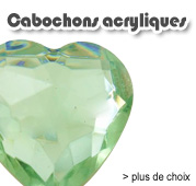 Bijoux acrylique